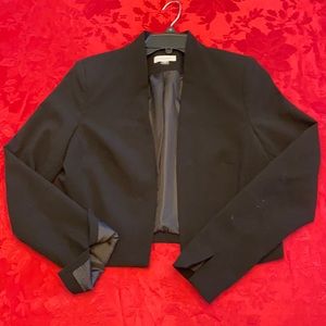 Calvin Klein short jacket with split cuffs